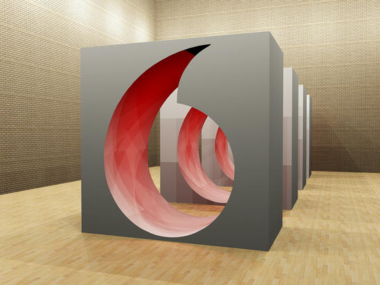 Vodafone Infinity Walkway Render