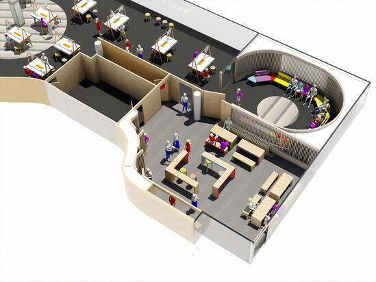 Collaborative Areas Render